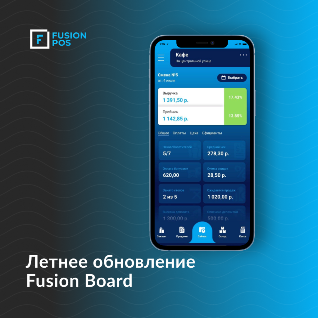 приложение fusion board