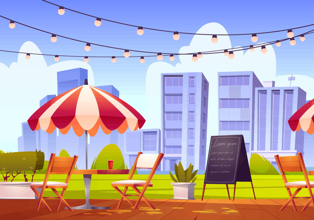 открытые террасы в москве